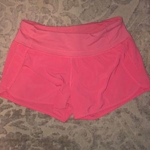Pink Lululemon shorts!